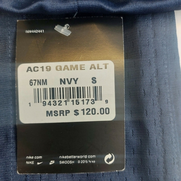 Nike Dallas Cowboys Jersey Mens Size S Amari Cooper #19 On Field Blue - Picture 6 of 9